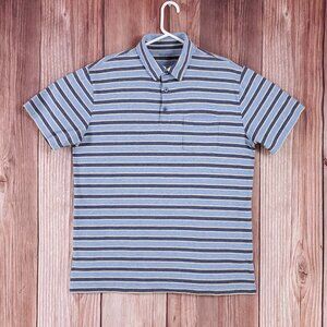 Patagonia Mens Size Large Squeaky Clean Polo Shirt Organic Cotton Striped 52776